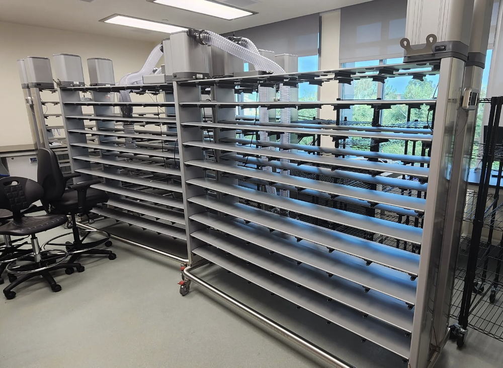 Image of Innovive Double Sided 160 Cage Mouse Racks - Quantity 2